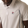Imagen de FILA Match Polo de tenis para hombre - Blanco/Marino